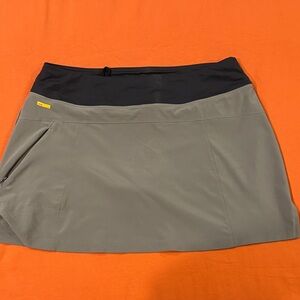 Lole Black and Gray Women's Skirt